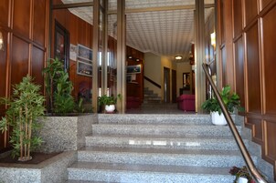 Interior entrance