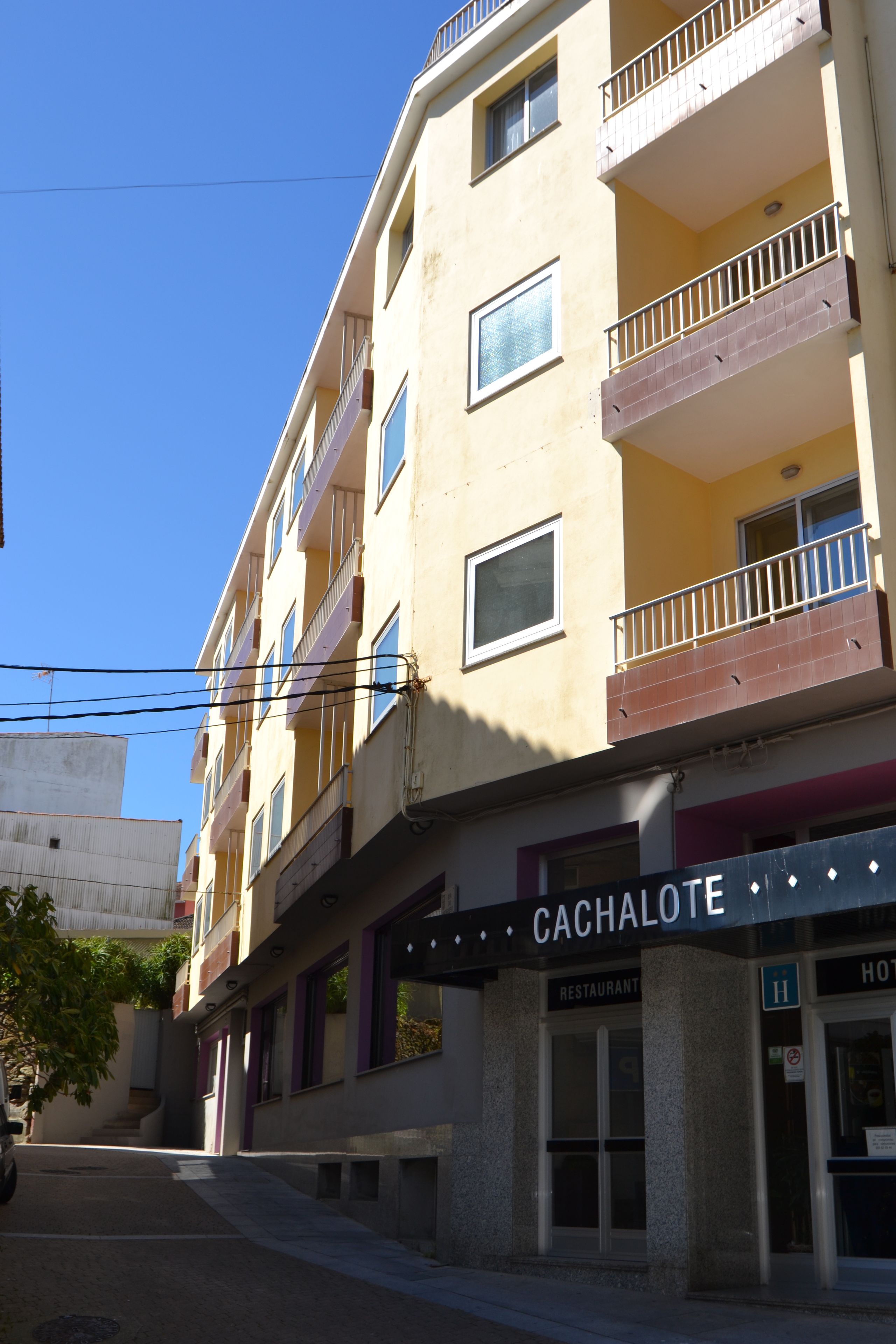 Façade de l’hébergement