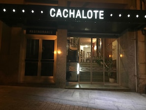Entrada de l'allotjament