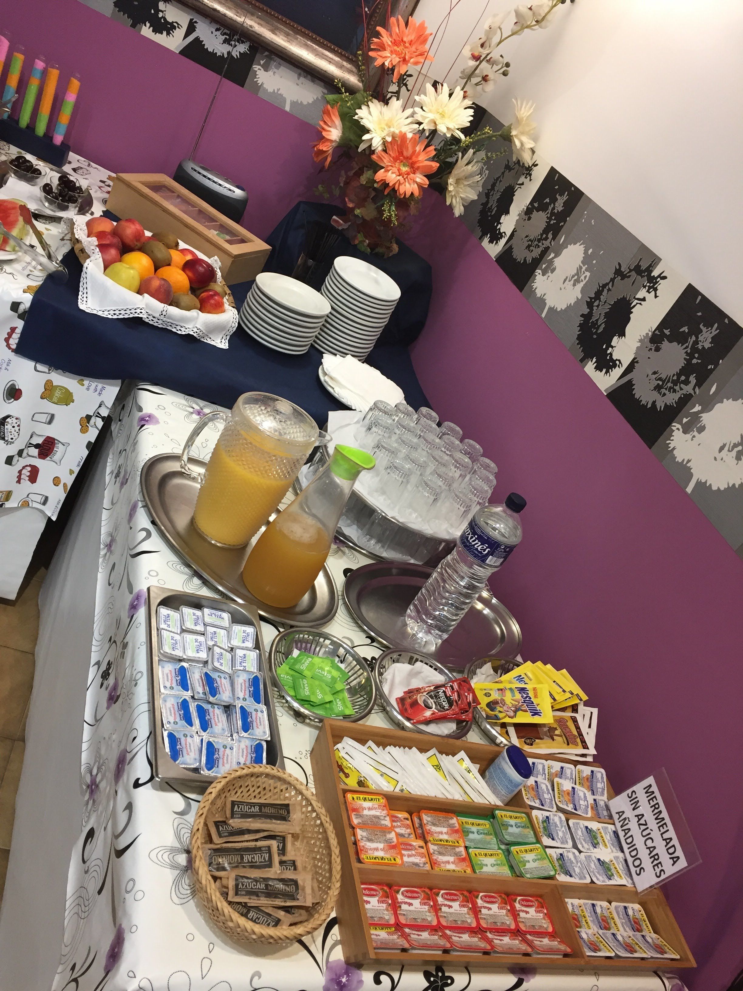 daily continental breakfast for a fee