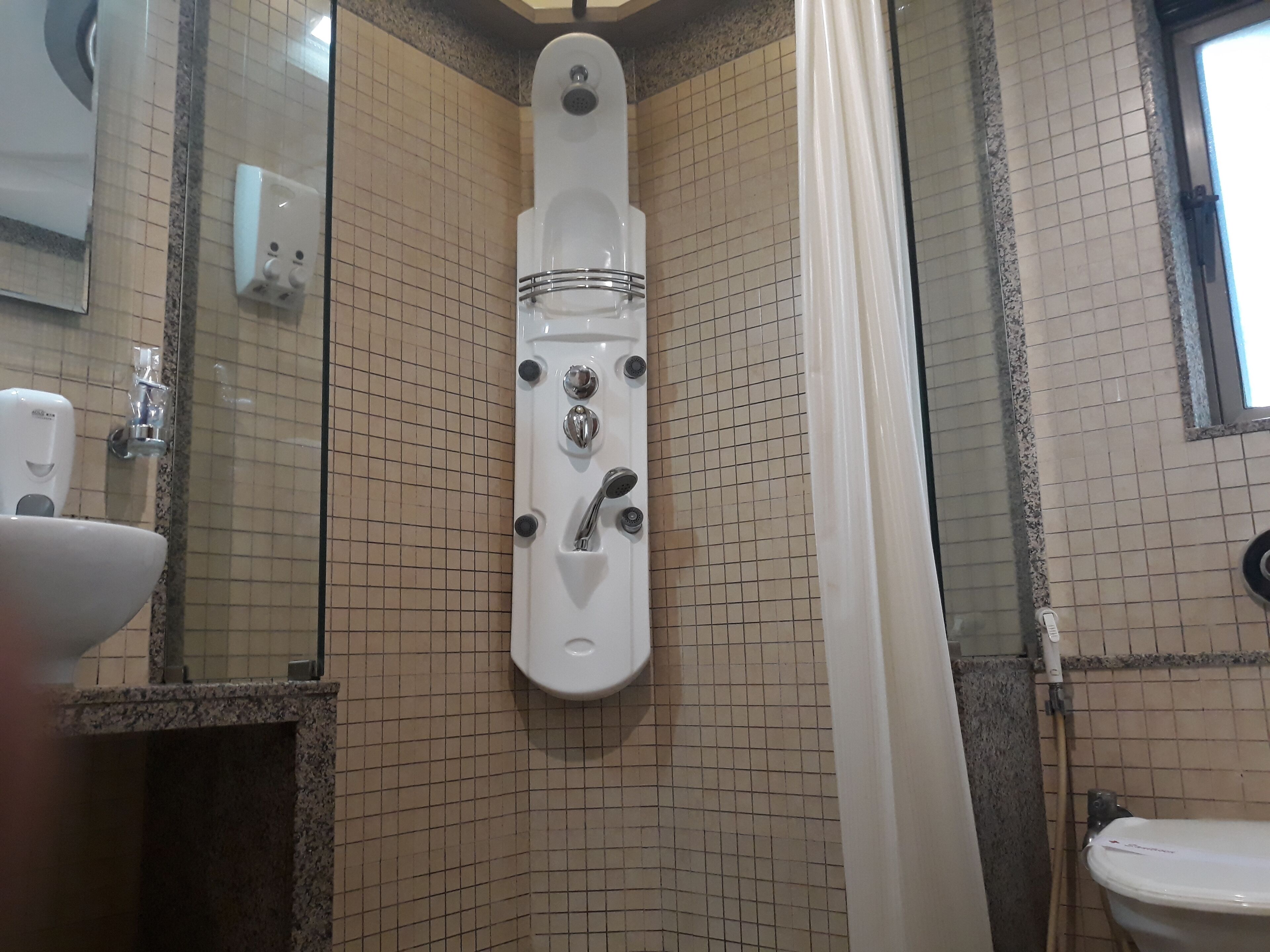 Deluxe Room, 1 Double Bed | Bathroom | Hair dryer, slippers, towels
