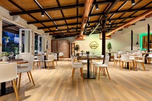 Breakfast, lunch, dinner served; Regional cuisine, pool views