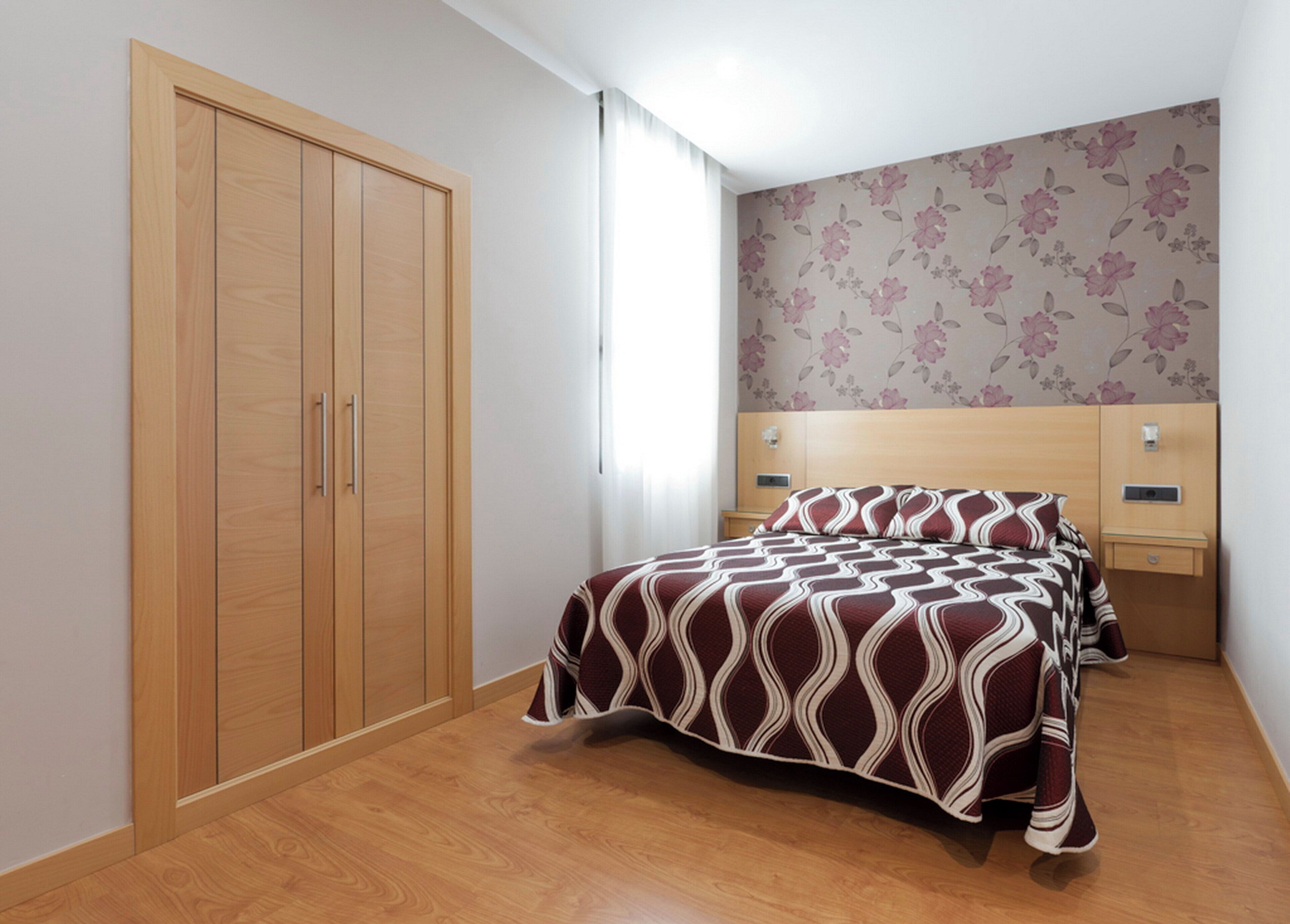 Premium bedding, desk, blackout curtains, iron/ironing board