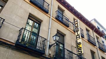 Blick von der Unterkunft