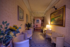Lobby sitting area