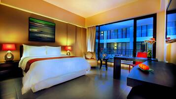 Habitación Premier | Caja de seguridad en la habitación, cortinas blackout y wifi gratis