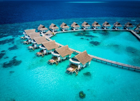 Deluxe Water Villa | Aerial view