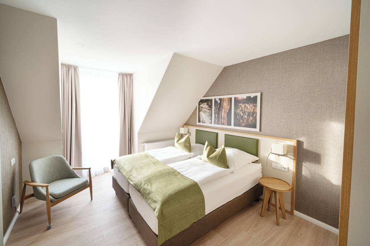 Chambre Double Standard, 1 chambre, vue jardin