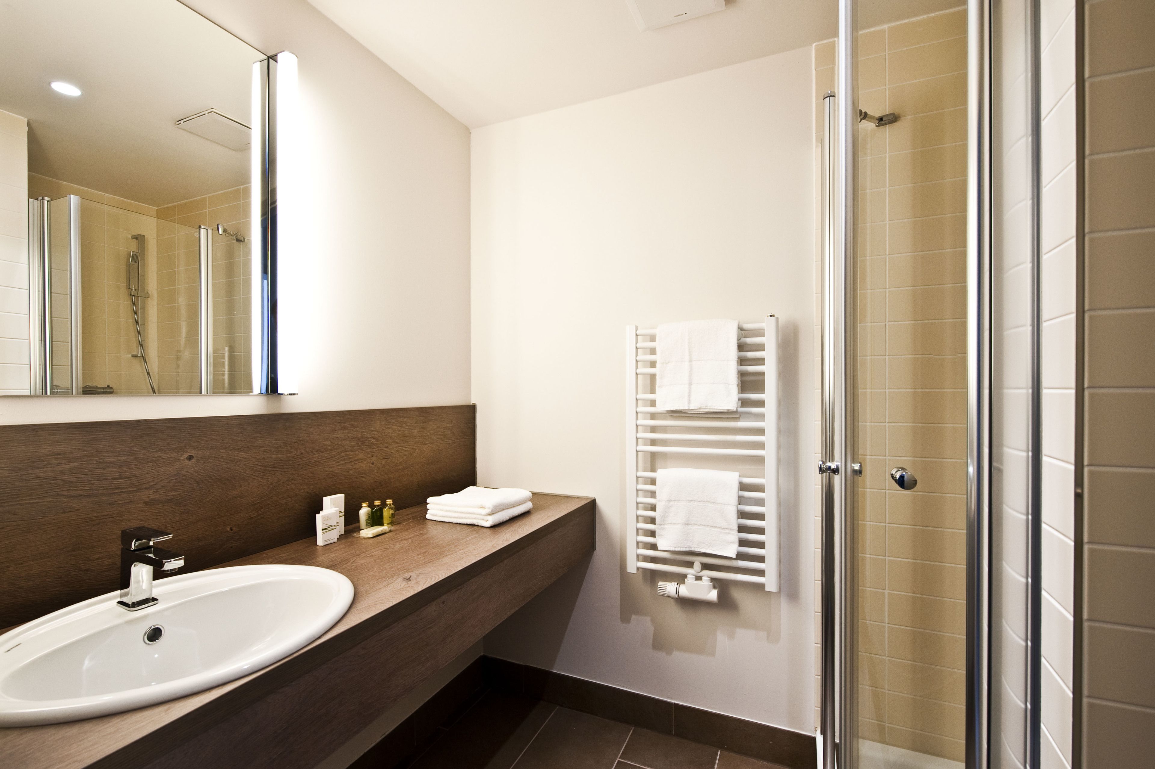 standard double room, 1 bedroom, terrace, garden view | bathroom | shower, free toiletries, hair dryer, bathrobes