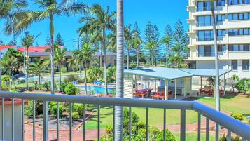 Apartment, 1 Bedroom, Garden View | Balcony view