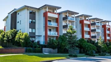 Overnatningsstedets facade