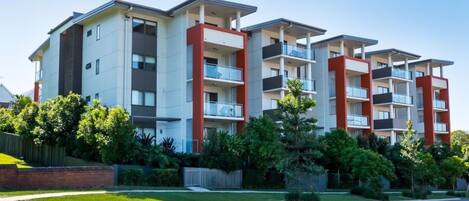 Fassade der Unterkunft