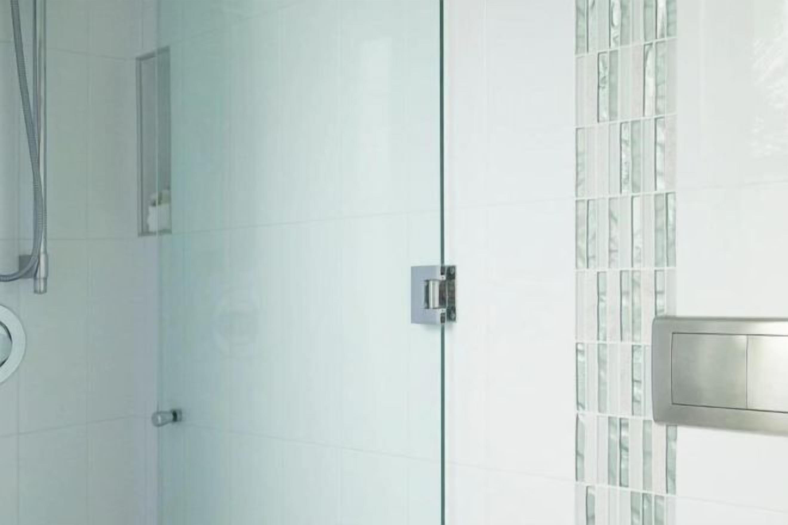 Bathroom | Shower, designer toiletries, hair dryer, bathrobes