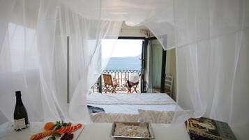1 chambre, couette en duvet d'oie, coffres-forts dans les chambres