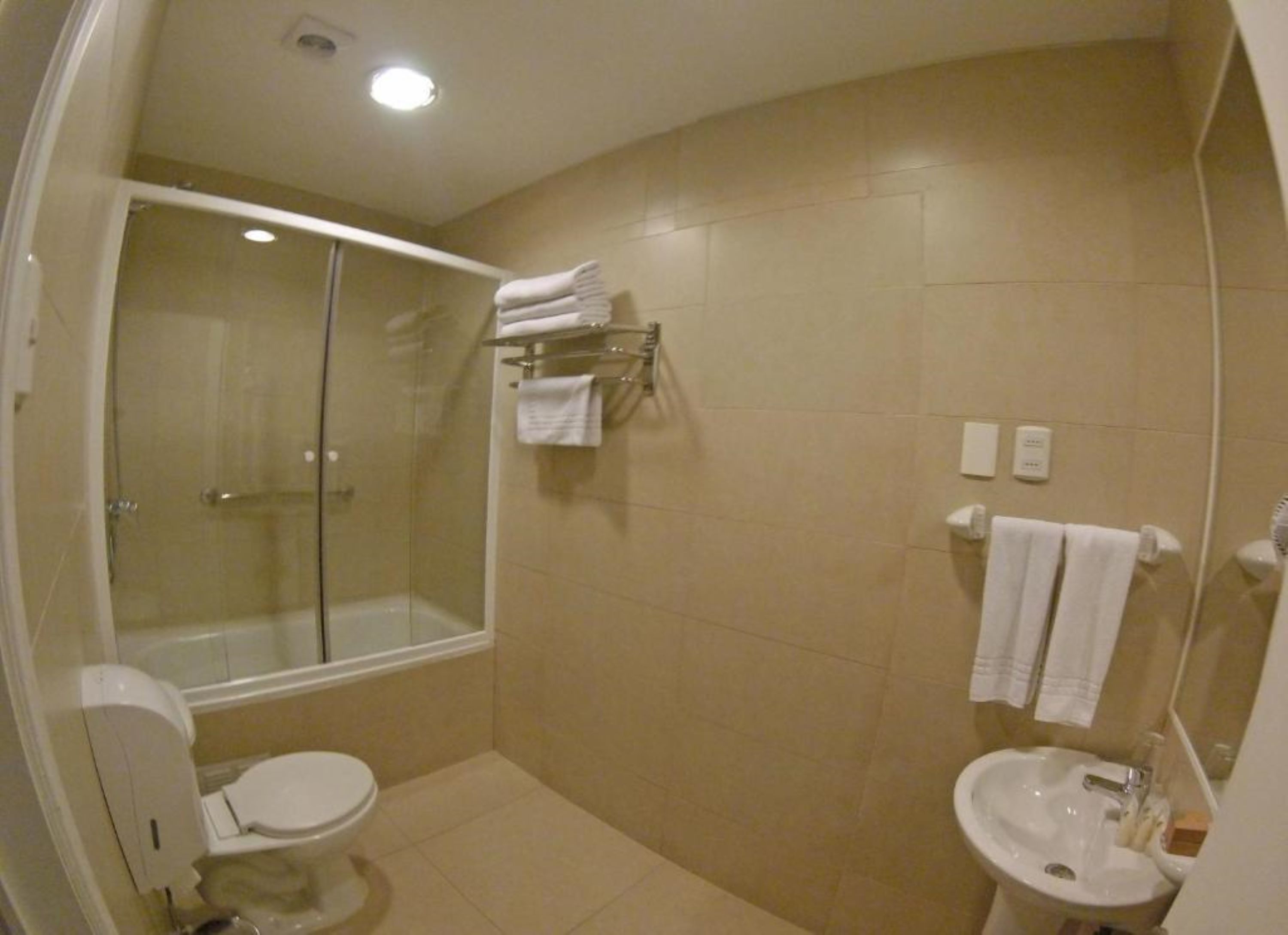 studio | bathroom | free toiletries, hair dryer, towels