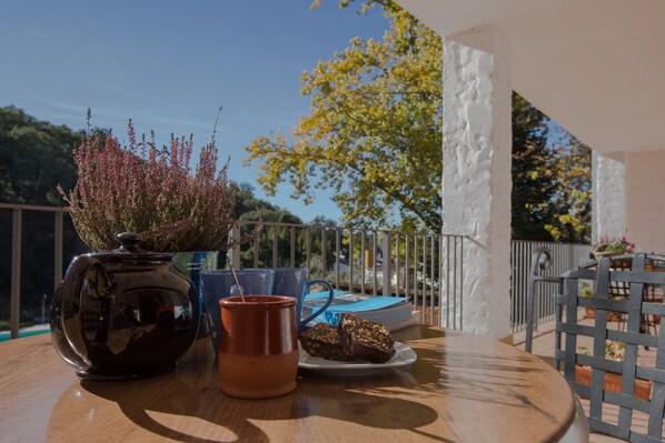 Vue depuis l’hébergement