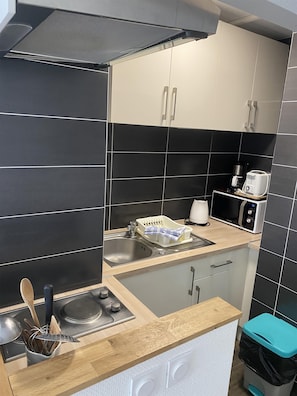 標準公寓, 1 張加大雙人床, 非吸煙房, 廚房 | 私人小型廚房