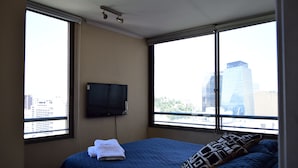 Appartement Supérieur, 2 chambres, salle de bains attenante | Surmatelas, rideaux occultants, Wi-Fi gratuit, décoration personnalisée