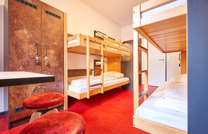 Hypo-allergenic bedding, memory-foam beds, desk, free WiFi