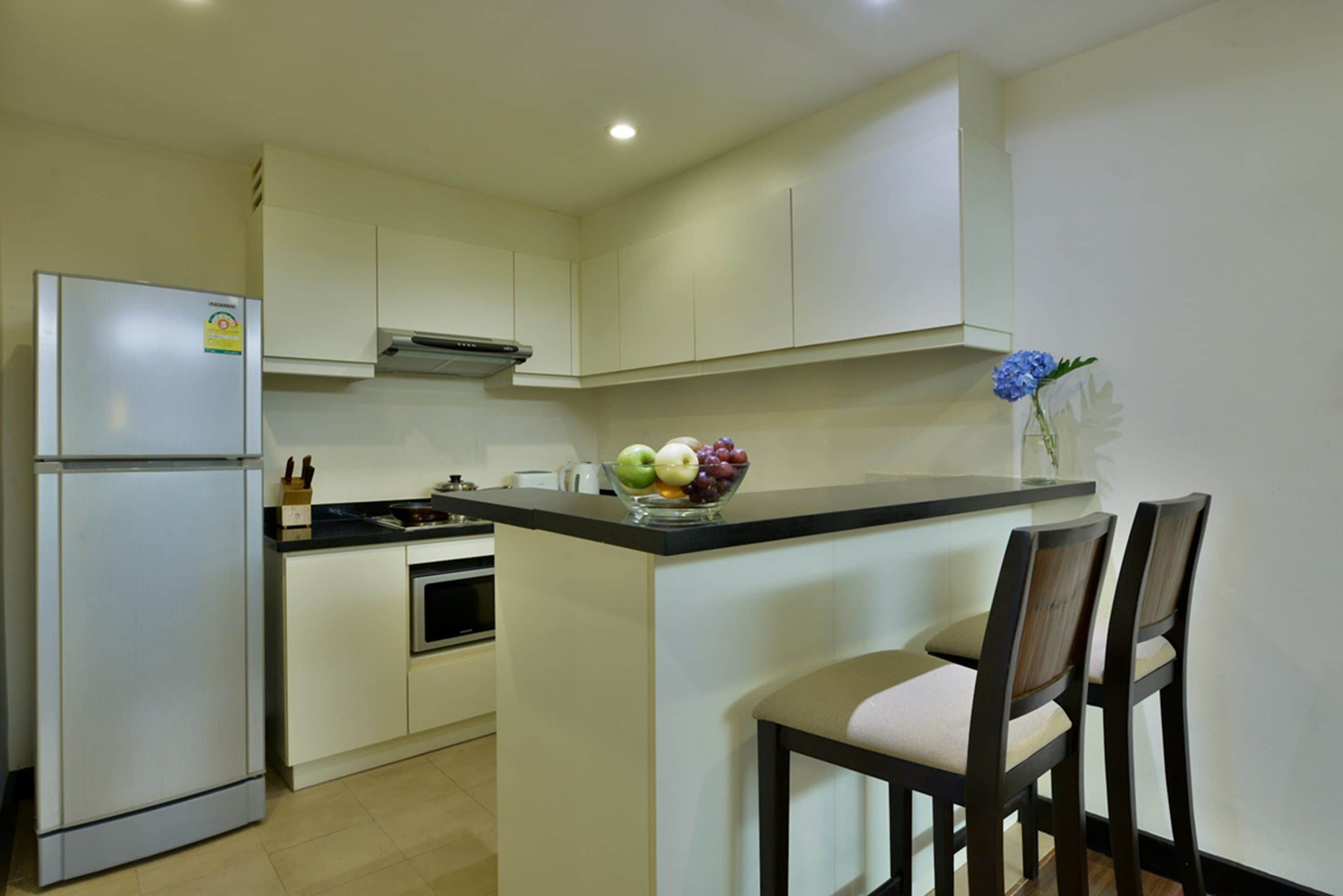 2 bedrooms superior | private kitchen | fridge, microwave