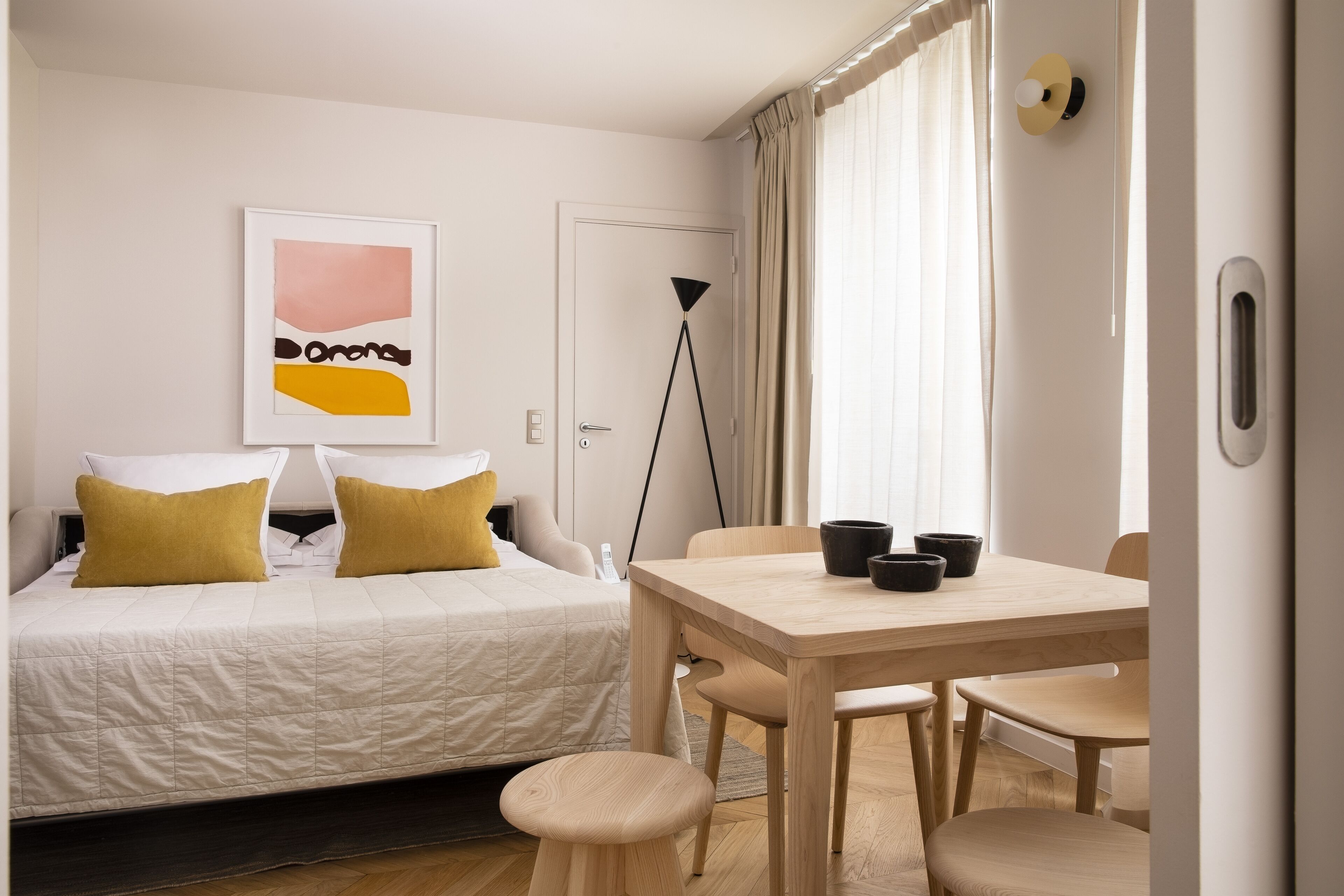 premium bedding, minibar, in-room safe, desk