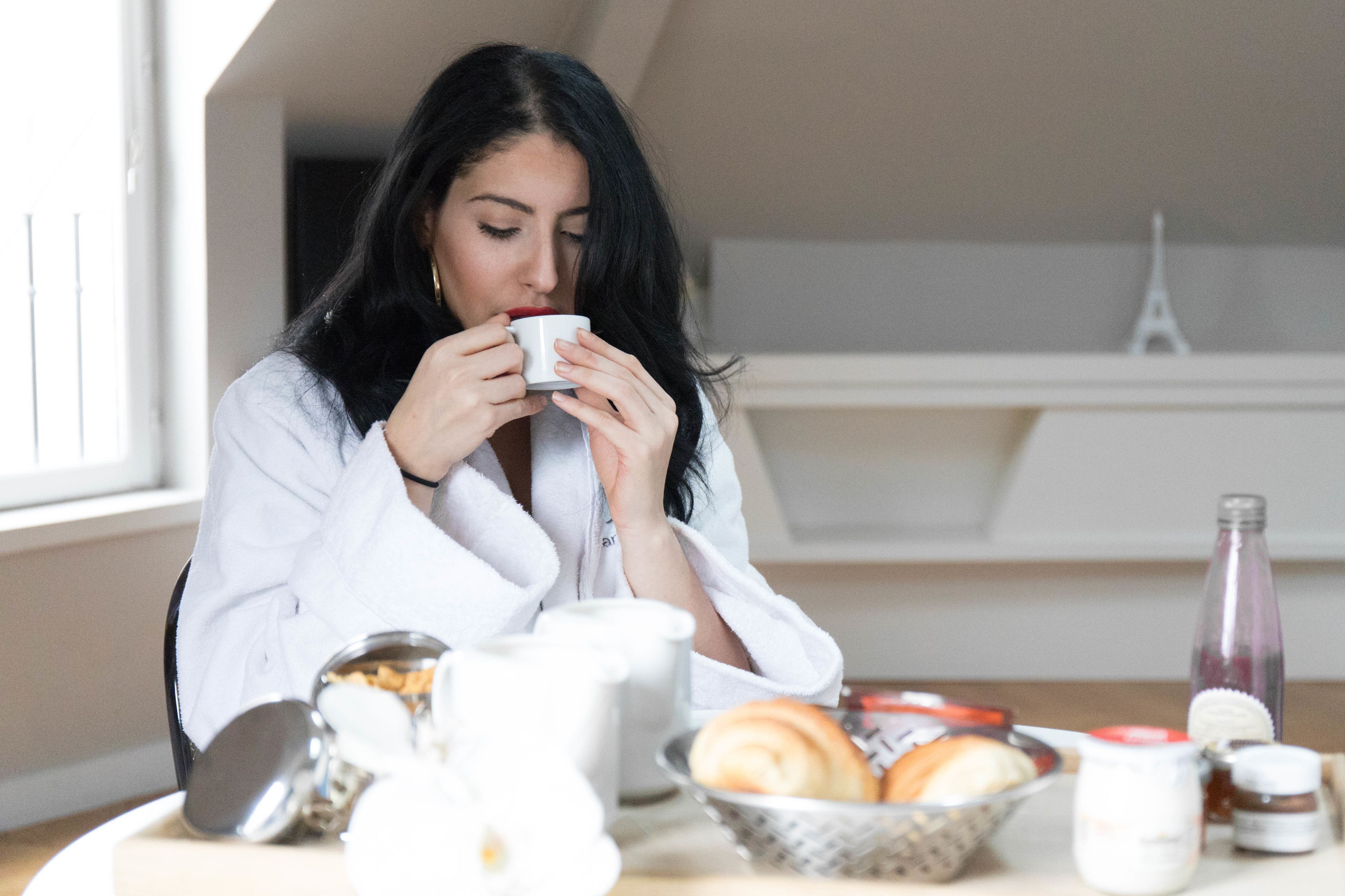 Päivittäinen mannermainen aamiainen (17 EUR per henkilö)