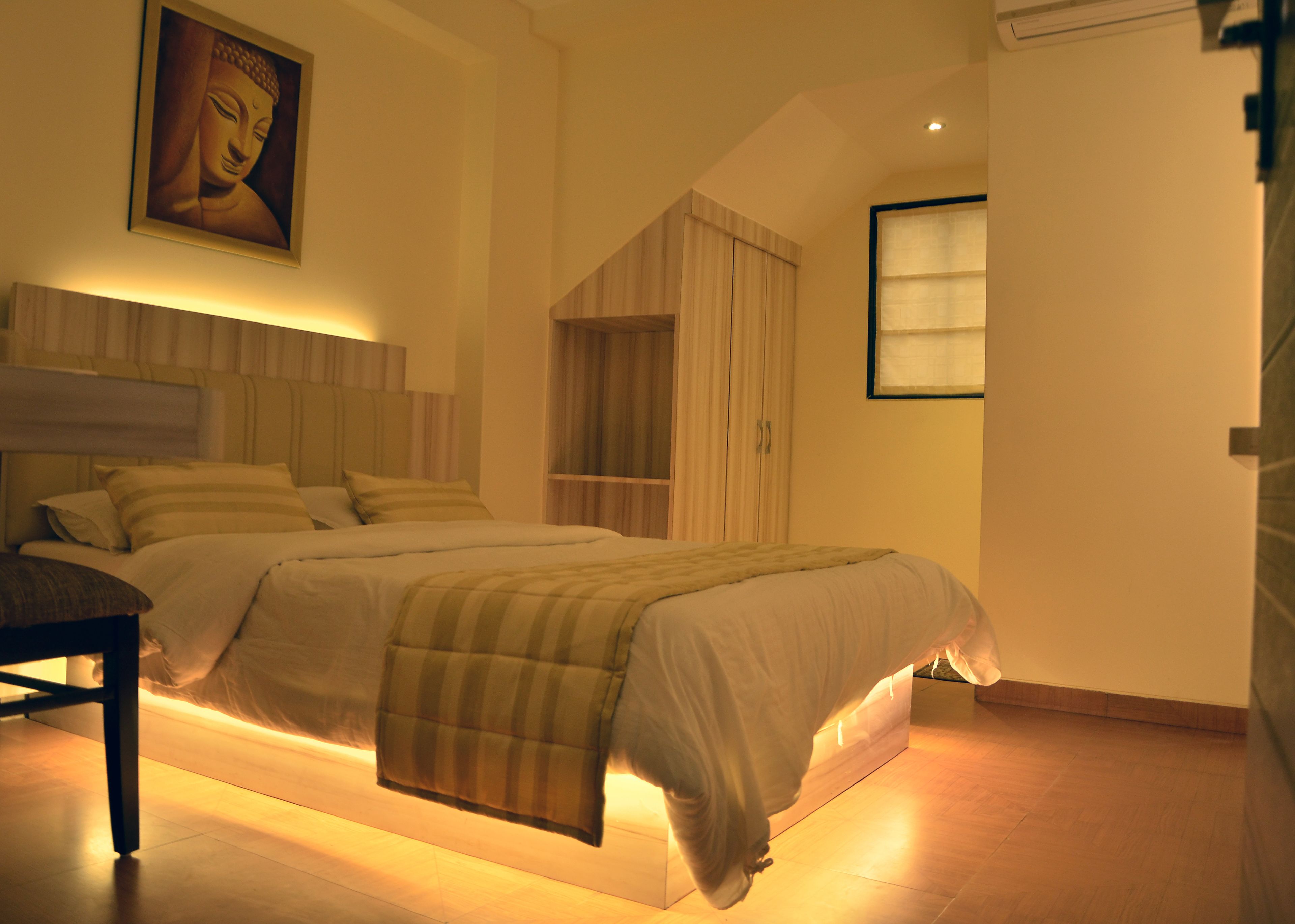 Deluxe-Zimmer, 1 Doppelbett | Bettwäsche aus ägyptischer Baumwolle, hochwertige Bettwaren