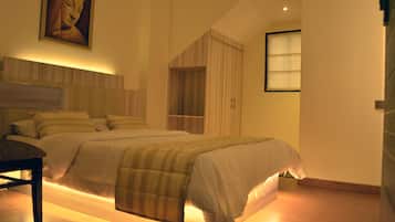 华丽客房, 1 张双人床 | 埃及棉床单、高档床上用品、记忆海绵床垫、特色装修