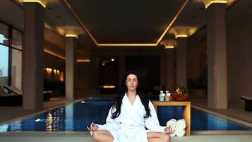 Sauna, höyrysauna, turkkilainen sauna, vartalohoitoja, aromaterapiaa