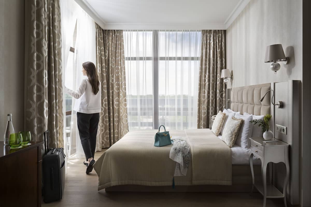 Classic Double Room, Garden View | Premium bedding, down comforters, minibar, in-room safe