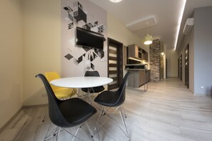 Apartment, 3 Bedrooms (Mickiewicza Street) | Dining room - Yourplace Central Apartments (Kraków)