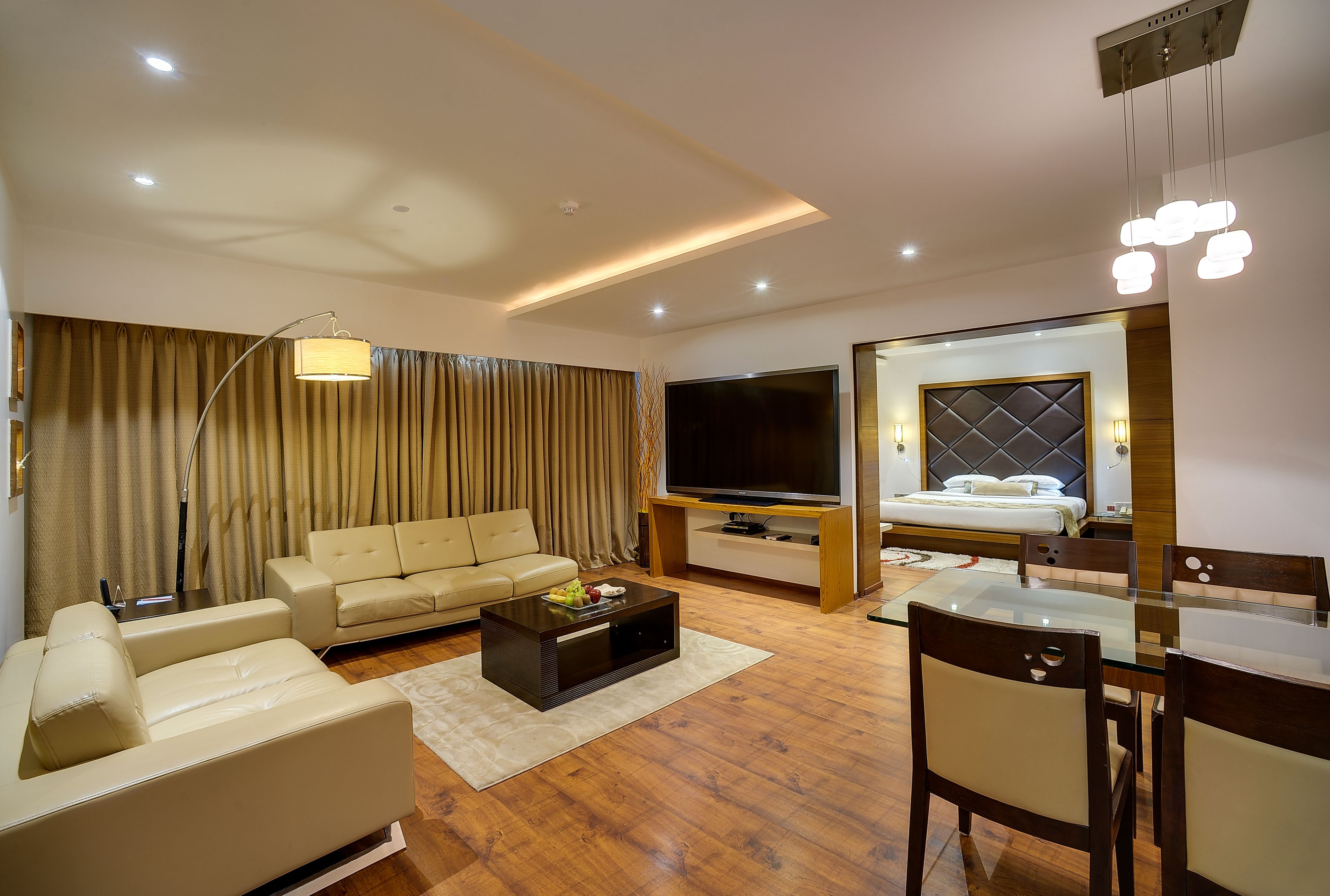 27-inch LCD TV with satellite channels, TV