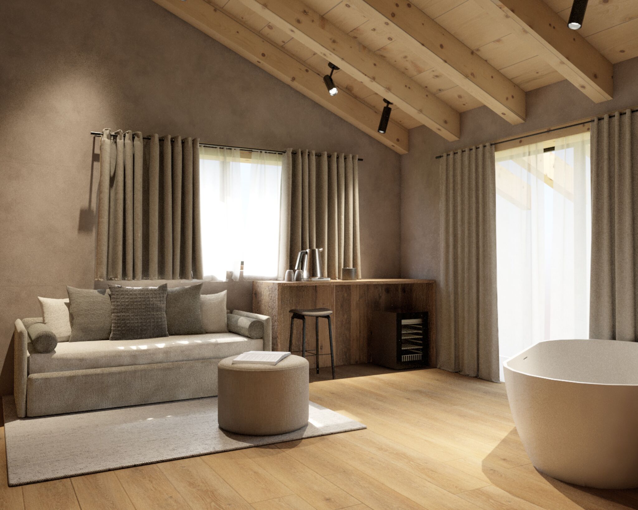 Spa Suite | Private spa tub