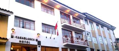 Facciata della struttura