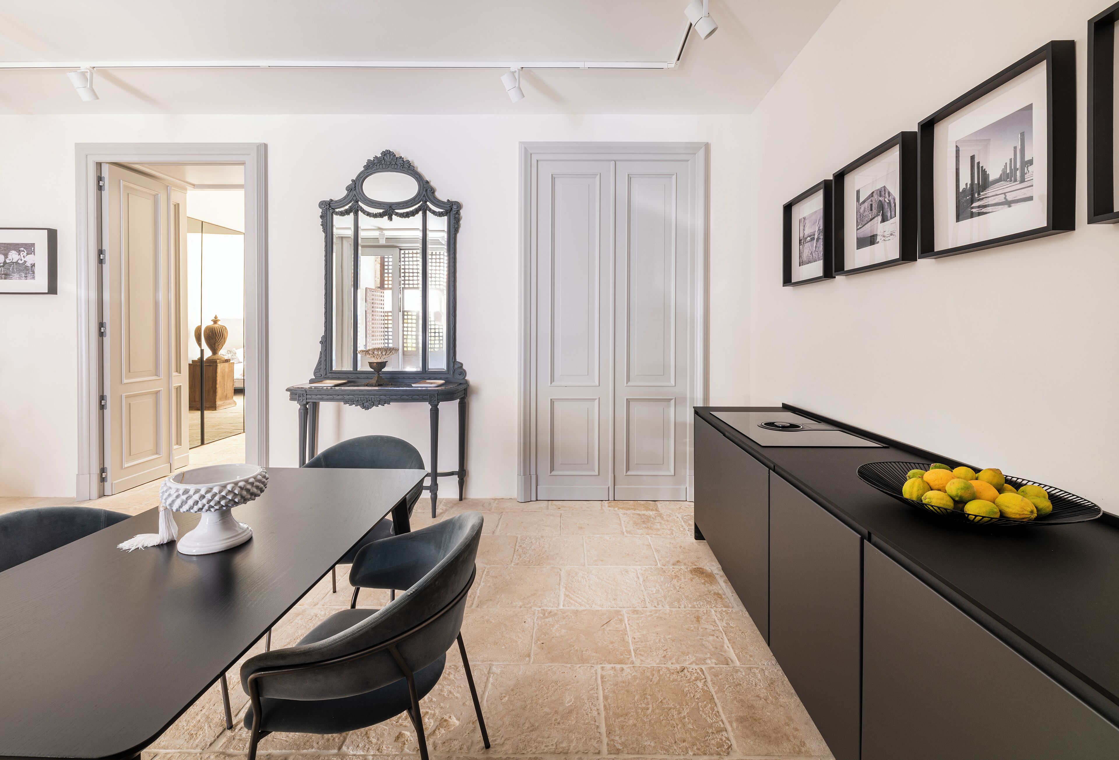 Phòng Suite Exclusive, quang cảnh hồ bơi | Phòng ăn