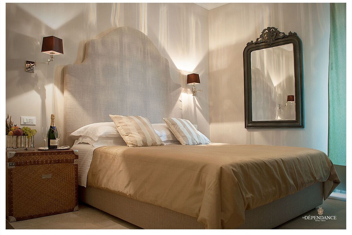 1 habitación, sábanas italianas Frette y ropa de cama de alta calidad