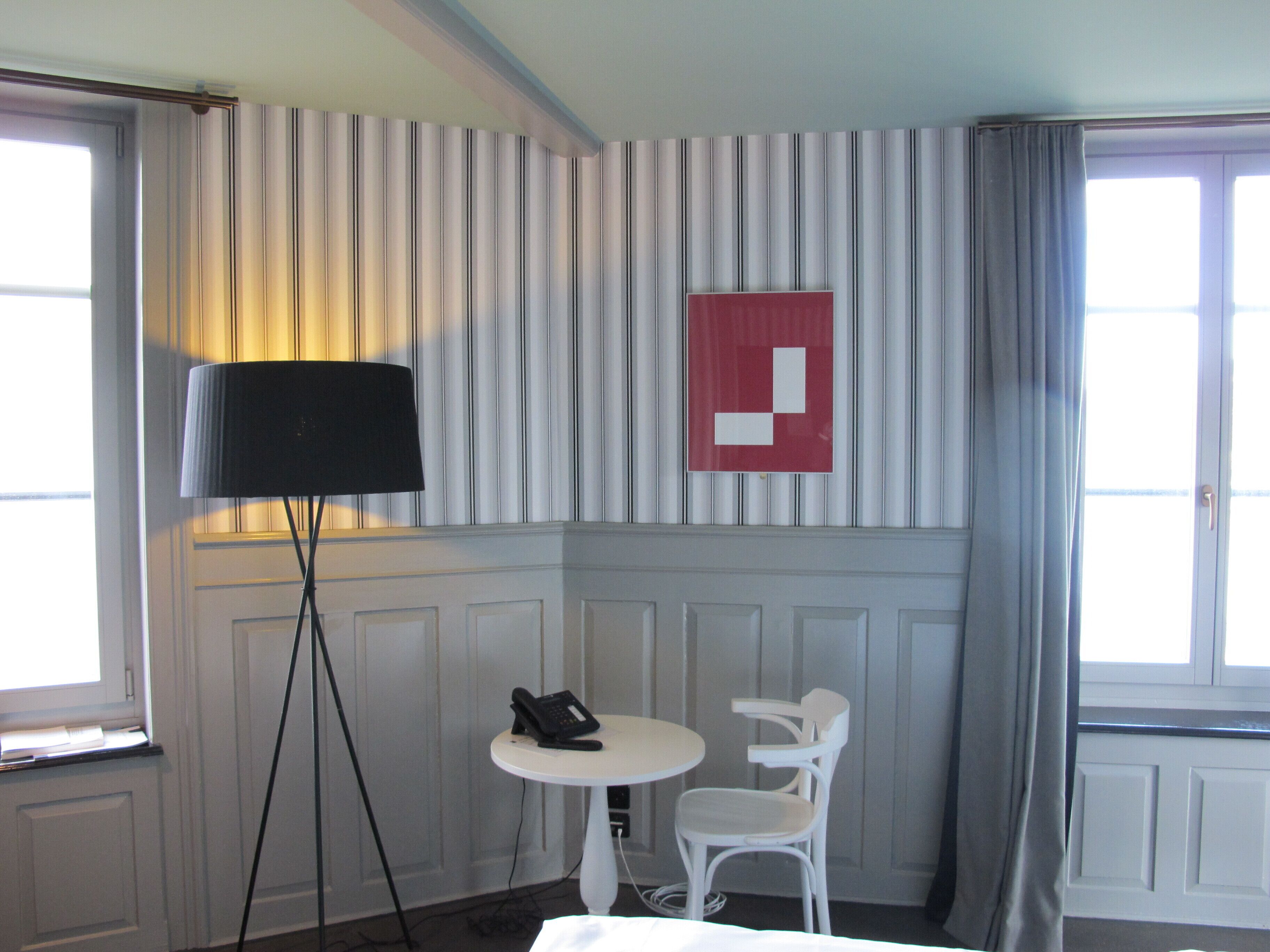 cozy double room | premium bedding, pillow-top beds, individually decorated