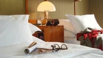 Premium bedding, in-room safe, desk, blackout curtains