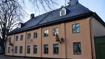 Majoituspaikan julkisivu