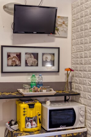 Chambre double | Café et/ou machine à café