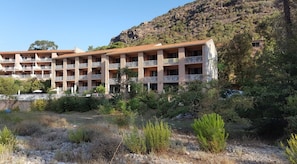 Façade de l’hébergement