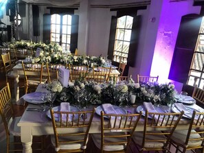 Indoor wedding