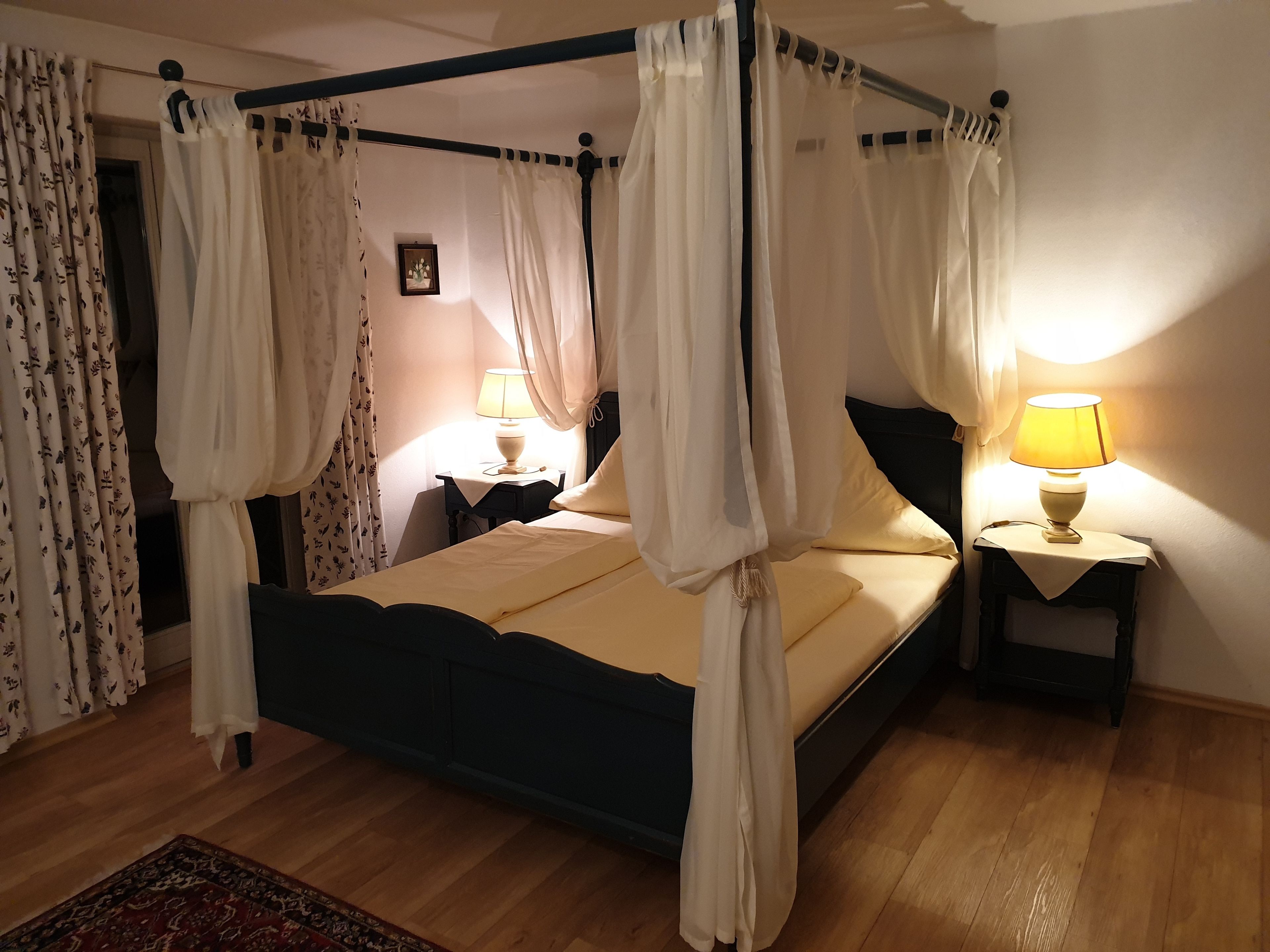 individually decorated, individually furnished, blackout curtains