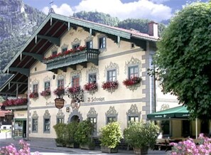 Overnatningsstedets facade