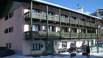 Fassade der Unterkunft