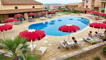 Blick von der Unterkunft