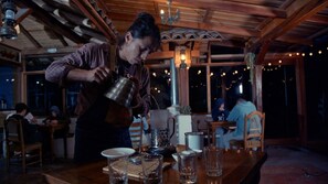 Coffee service - Hosteria Cananvalle (Ibarra)