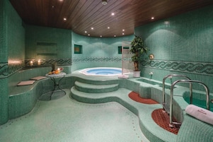 Body treatments, facials, manicures and pedicures, massages