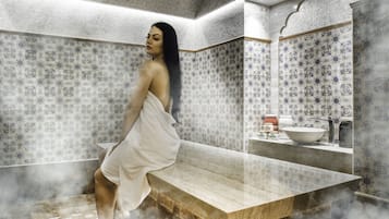 Sauna, body treatments, aromatherapy, hot stone massages, Thai massages