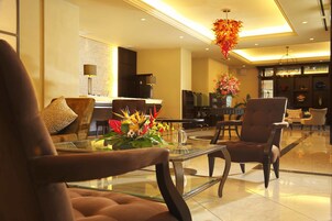 Zona de estar del vestíbulo